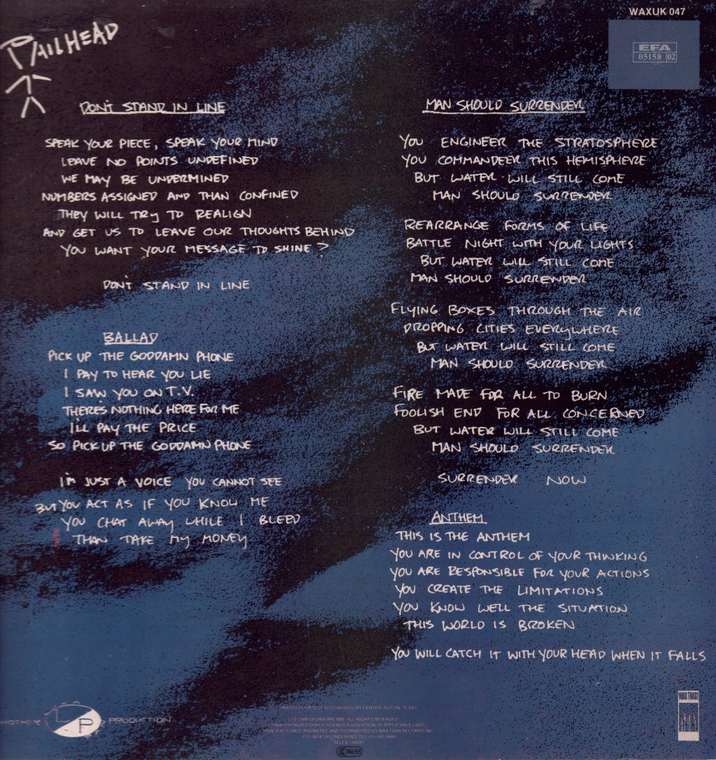 Pailhead - Trait - 12 Inch