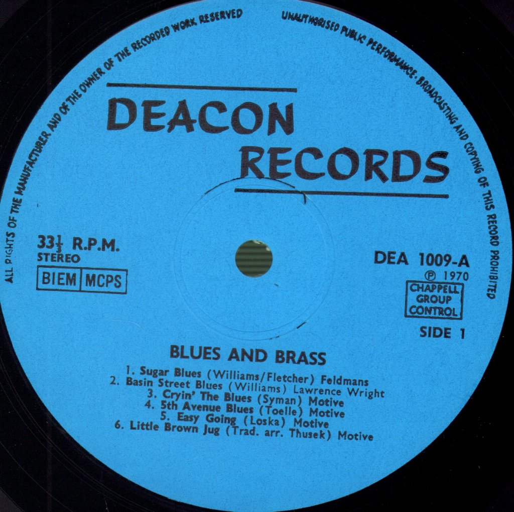 Unknown Artist - Exciting Combination Of Blues And Brass - Lp