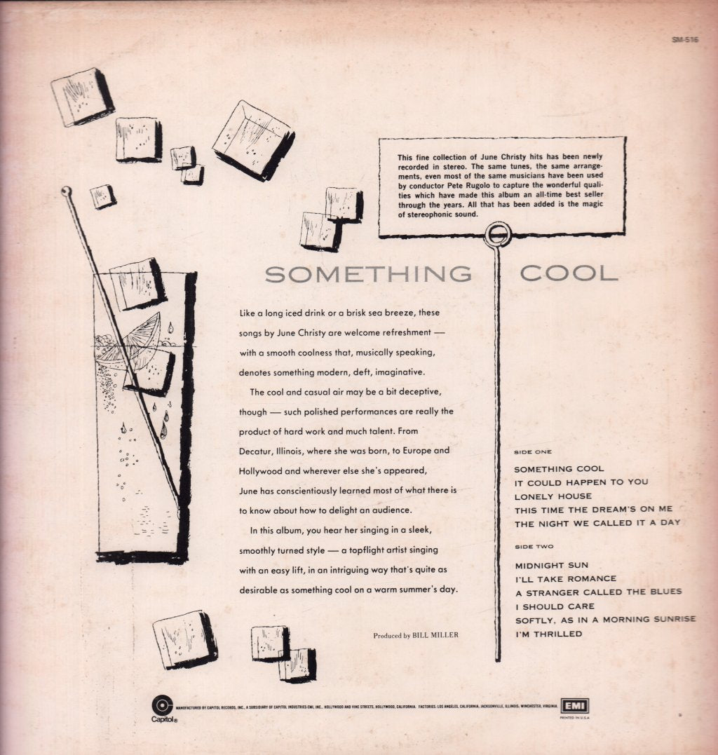 June Christy - Something Cool - Lp