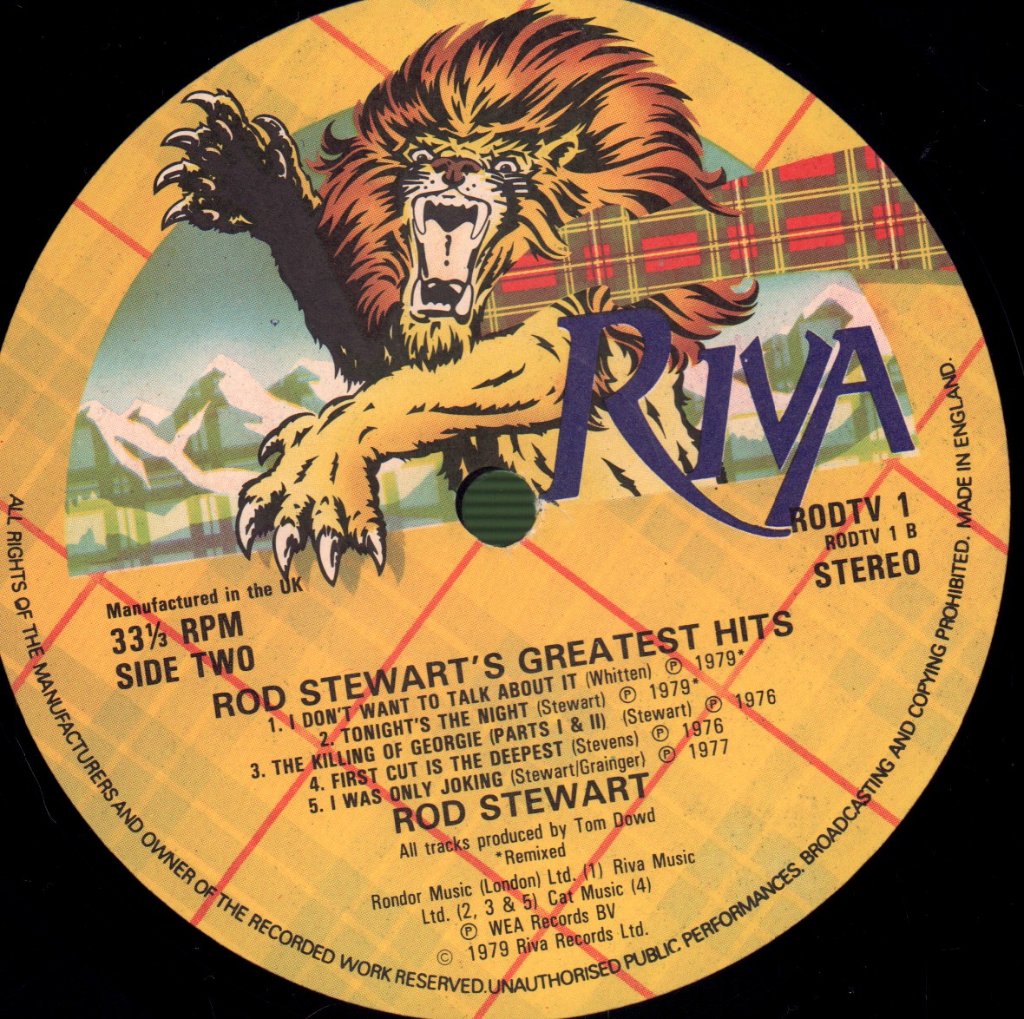 Rod Stewart - Greatest Hits - Lp