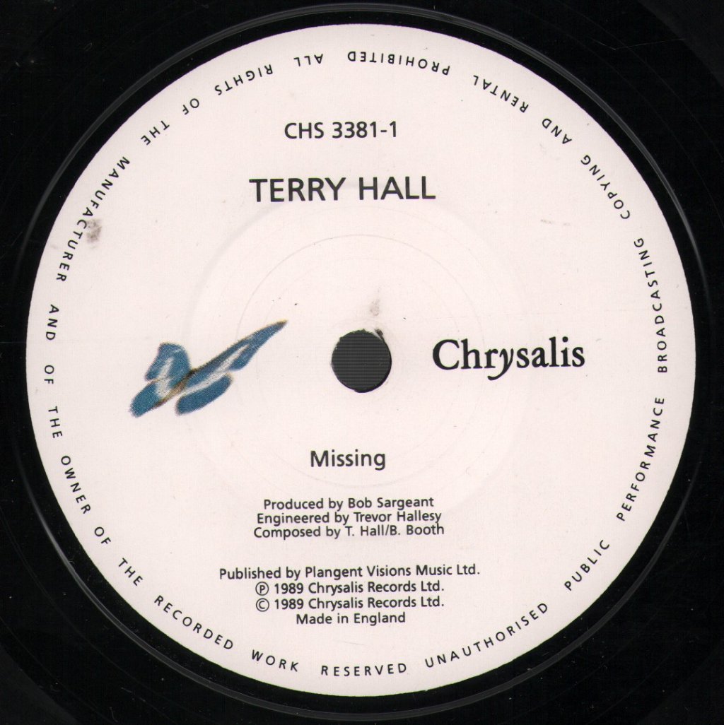 Terry,Blair And Anouchka - Missing - 7 Inch