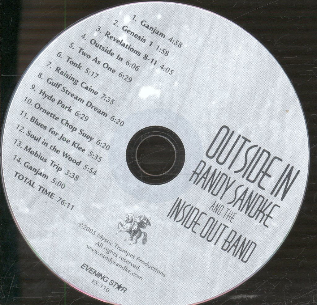 Randy Sandke And The Inside Out Band - Outside In - Cd