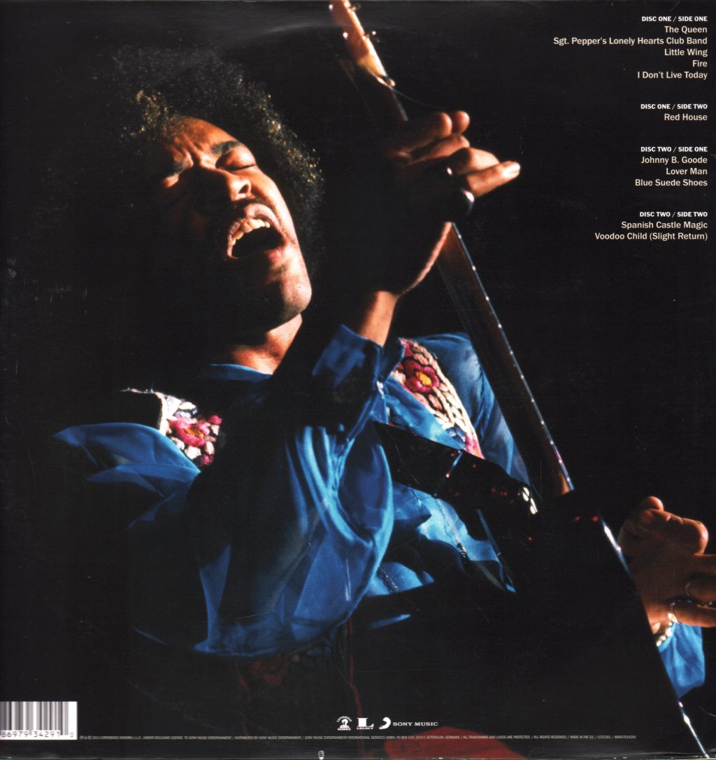 Jimi Hendrix - Hendrix In The West - Double Lp