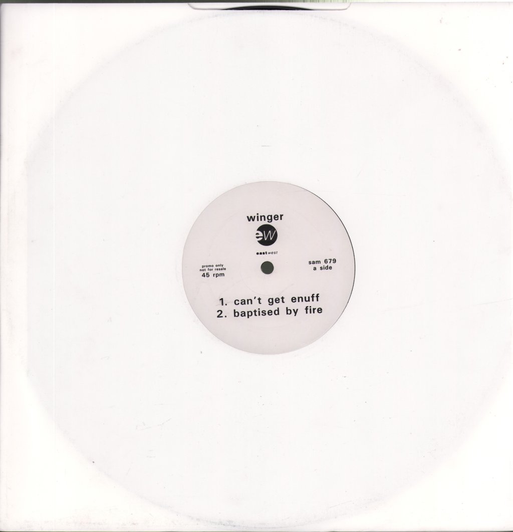 Winger - Can't Get Enuff - 12 Inch