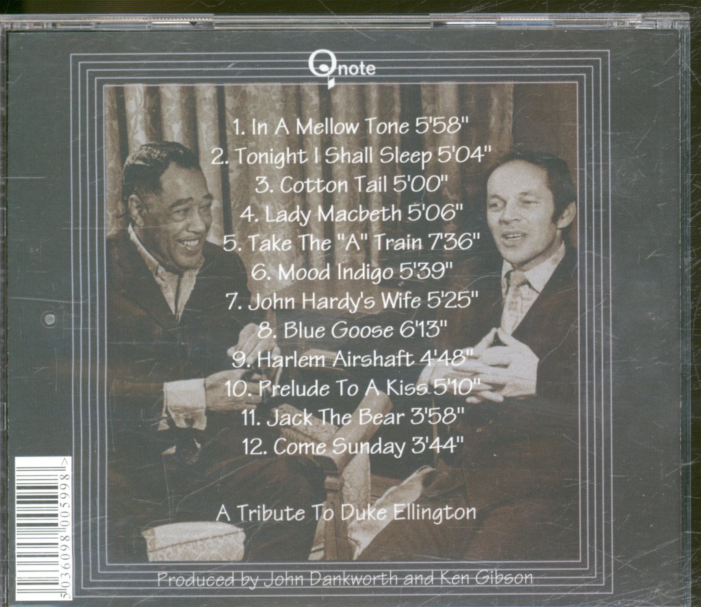 John Dankworth Quintet - In A Mellow Tone - Cd