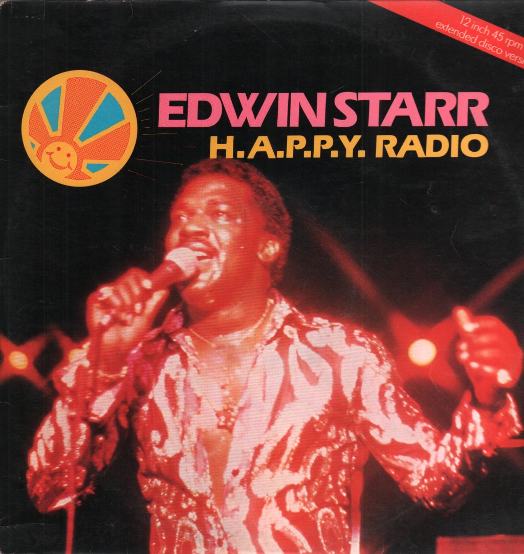 Edwin Starr - Happy Radio - 12 Inch