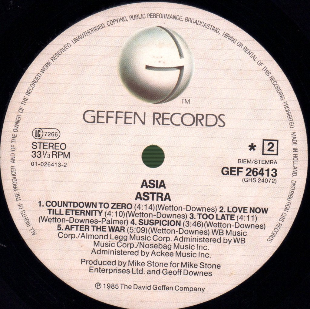 Asia - Astra - Lp