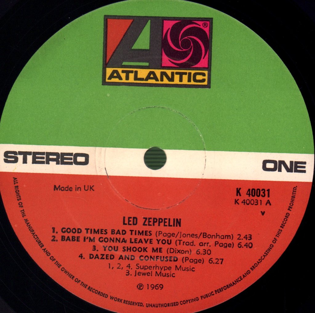 Led Zeppelin - Led Zeppelin - Lp