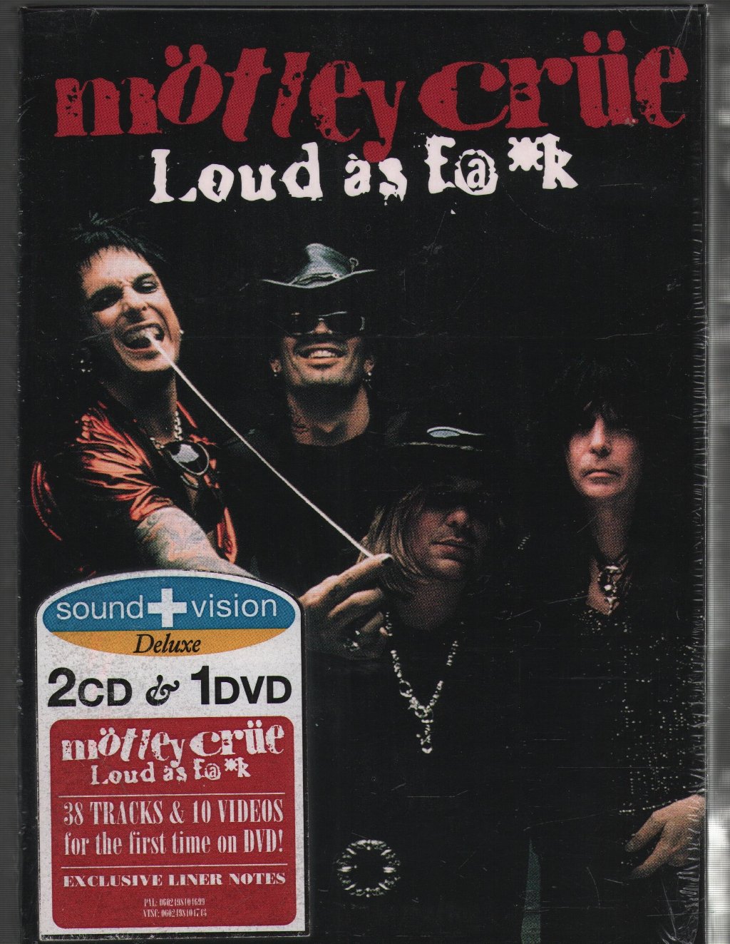 Mötley Crüe - Loud As F@*k - Cd Set