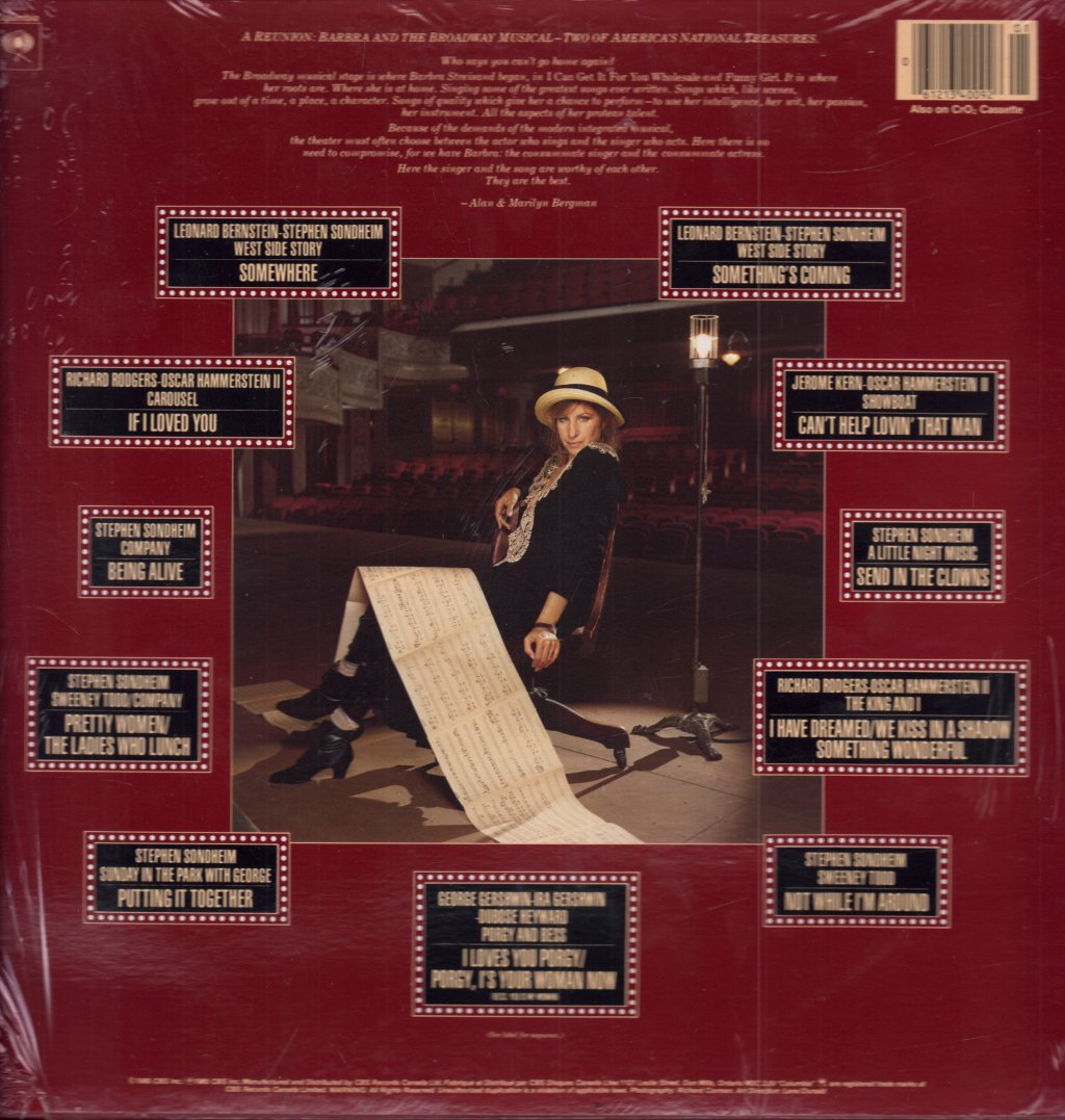 Barbra Streisand - Broadway Album - Lp