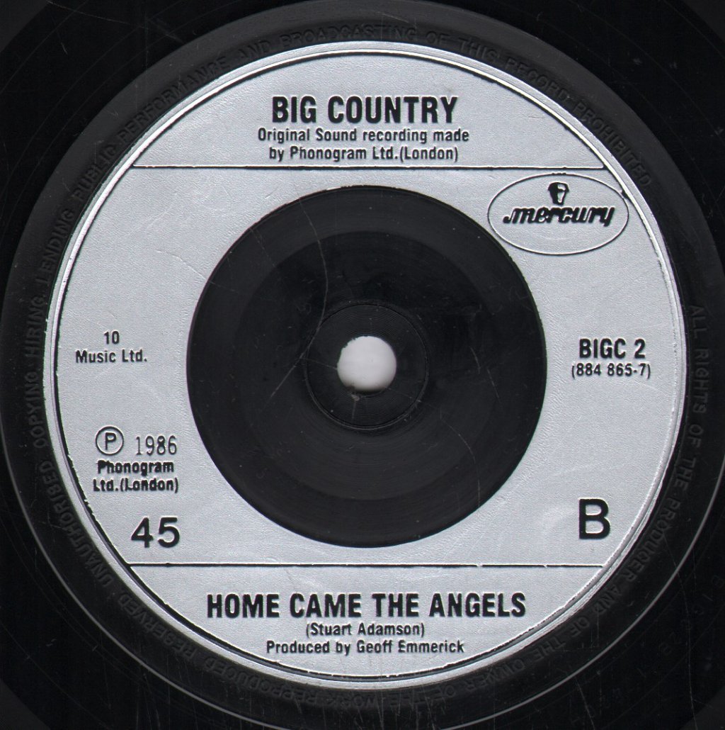 Big Country - Teacher - 7 Inch