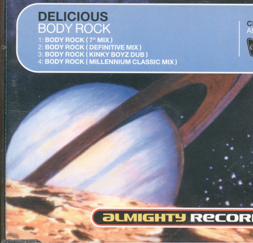 Delicious - Body Rock - Cd