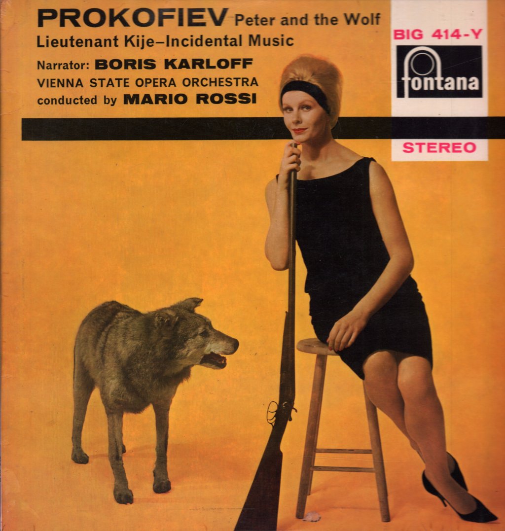 Vienna State Opera Orchestra - Prokofiev Peter And The Wolf / Lieutenant Kije - Incidental Music - Lp