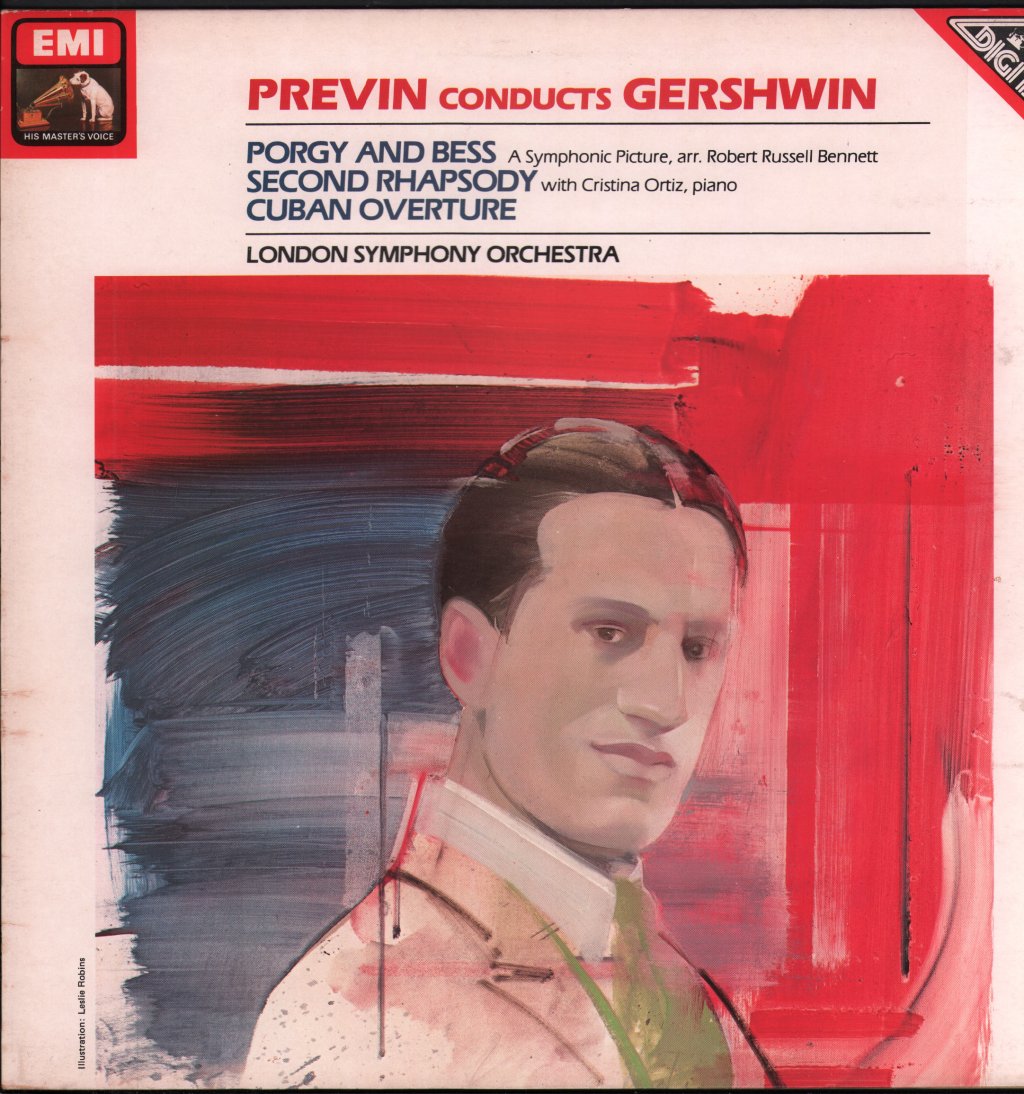 Andre Previn / London Symphony Orchestra - Previn Conducts Gerschwin - Lp