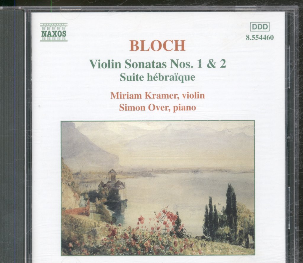 Miriam Kramer / Simon Over - Bloch - Violin Sonatas Nos. 1 & 2 • Suite Hébraïque - Cd