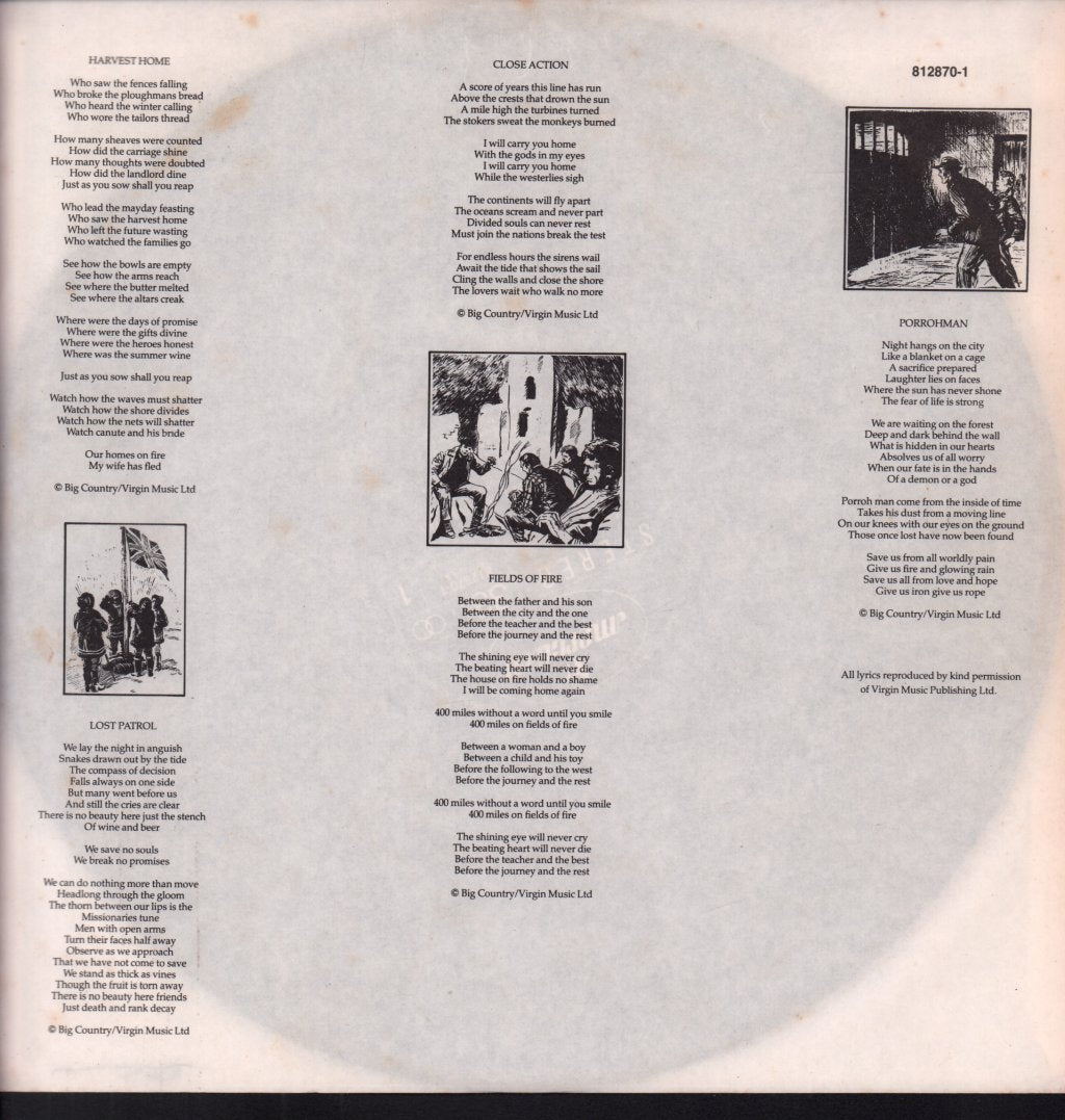 Big Country - Crossing - Lp