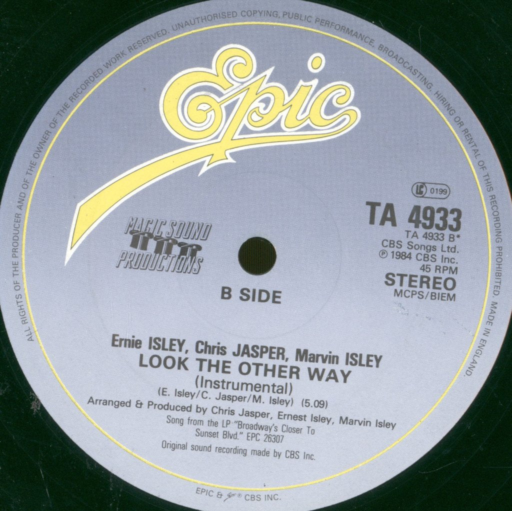 Isley Jasper Isley - Look The Other Way - 12 Inch