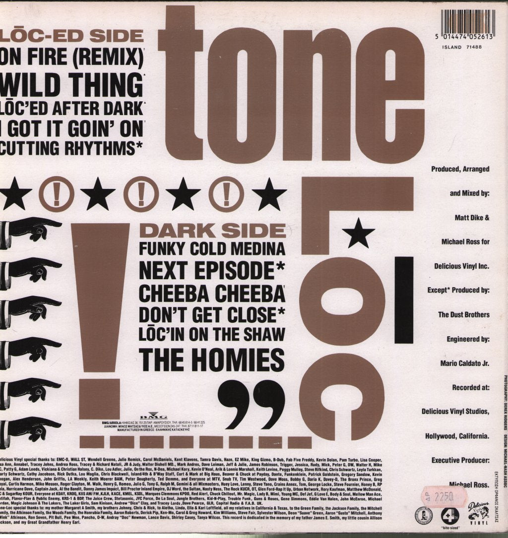 Tone Loc - Loc'ed After Dark - Lp