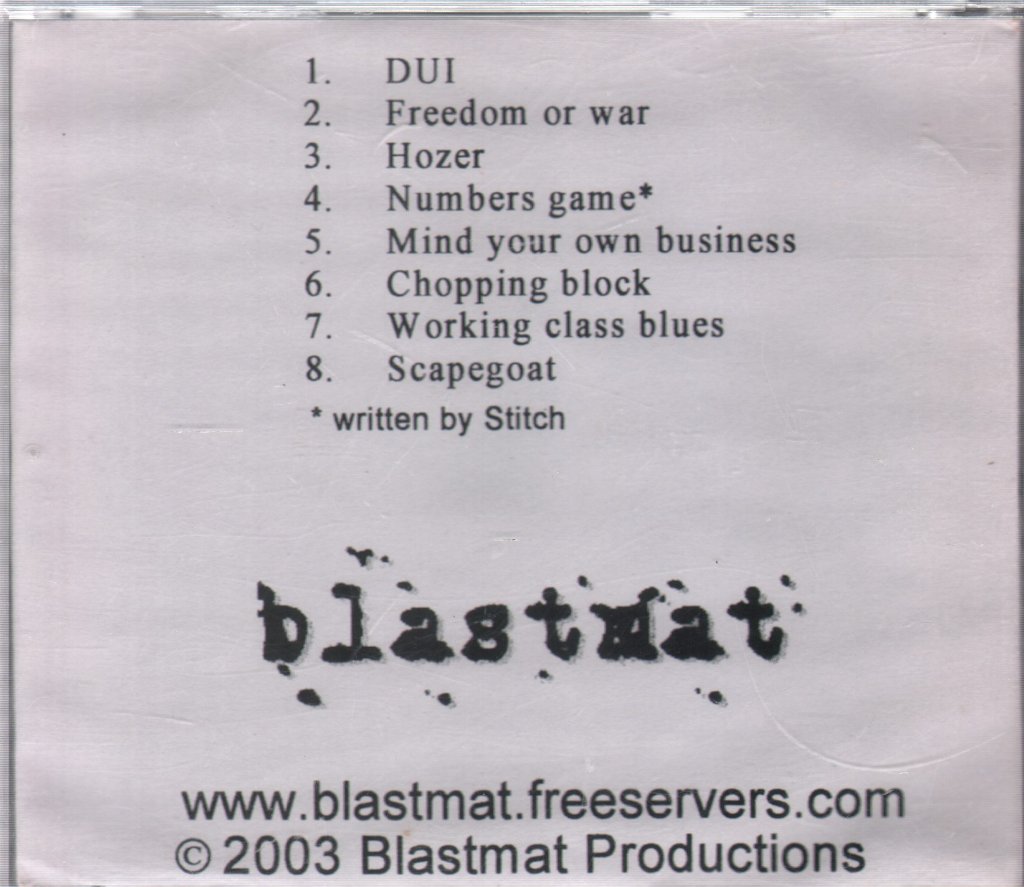 Blastmat - Chopping Block - Cdr