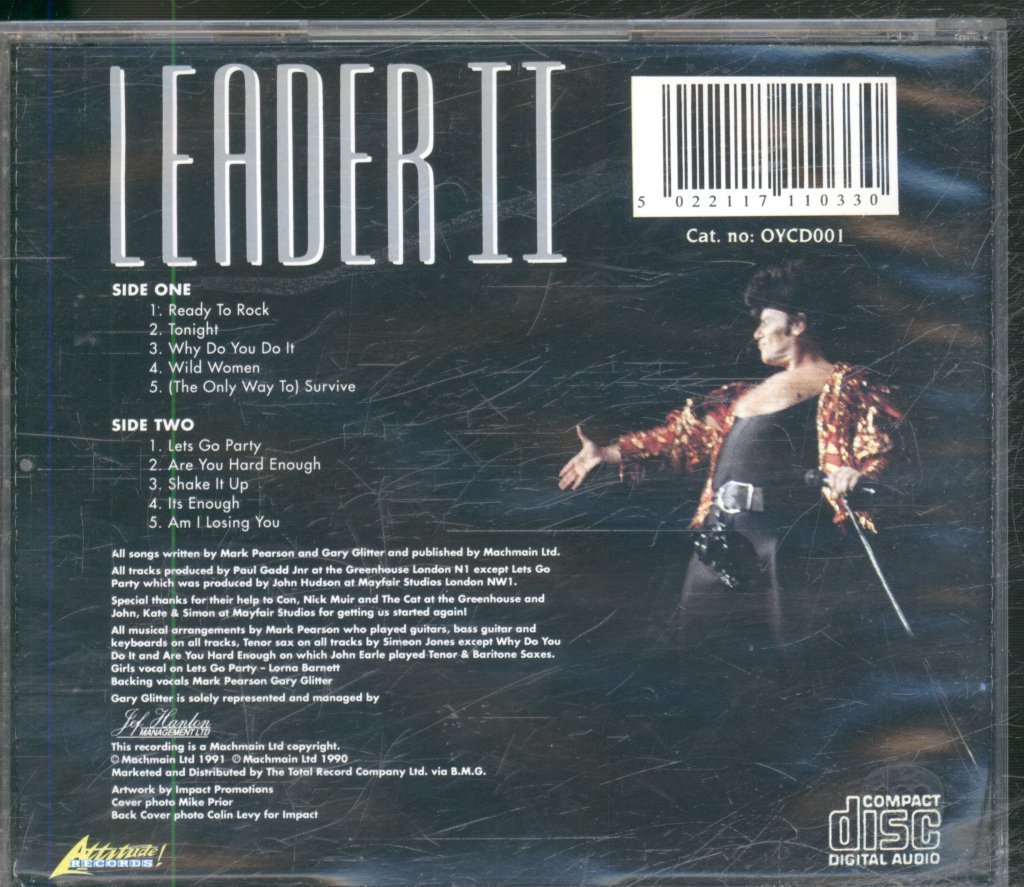 Gary Glitter - Leader II - Cd