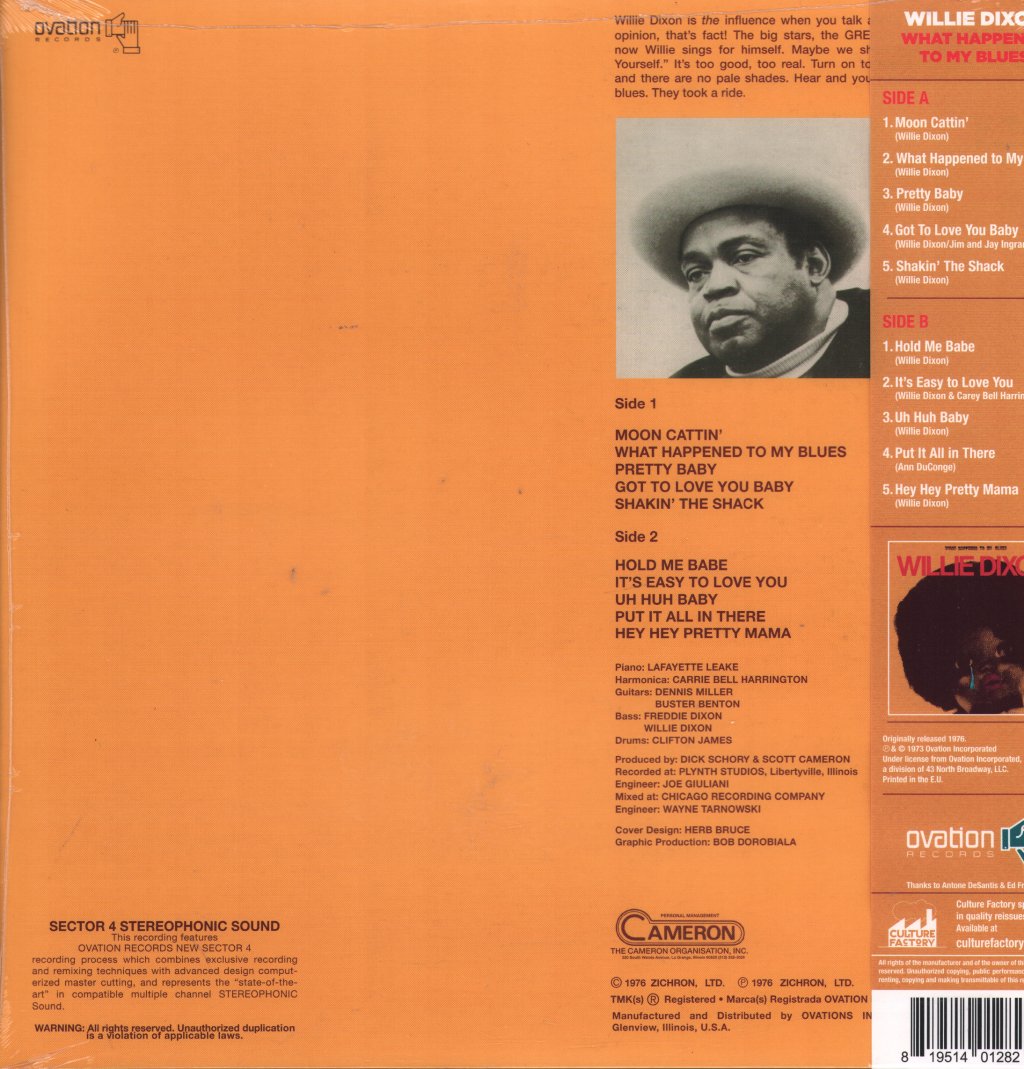 Willie Dixon - What Happened To My Blues - Lp