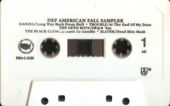 Various Artists - Def American Fall Sampler - Cassette