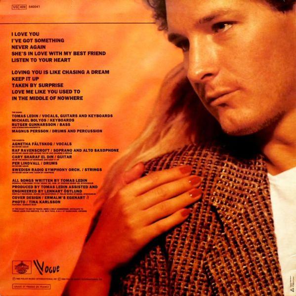 Tomas Ledin - Human Touch - Lp