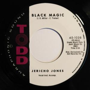Jericho Jones (Rock N Roll) - Black Magic - 7 Inch