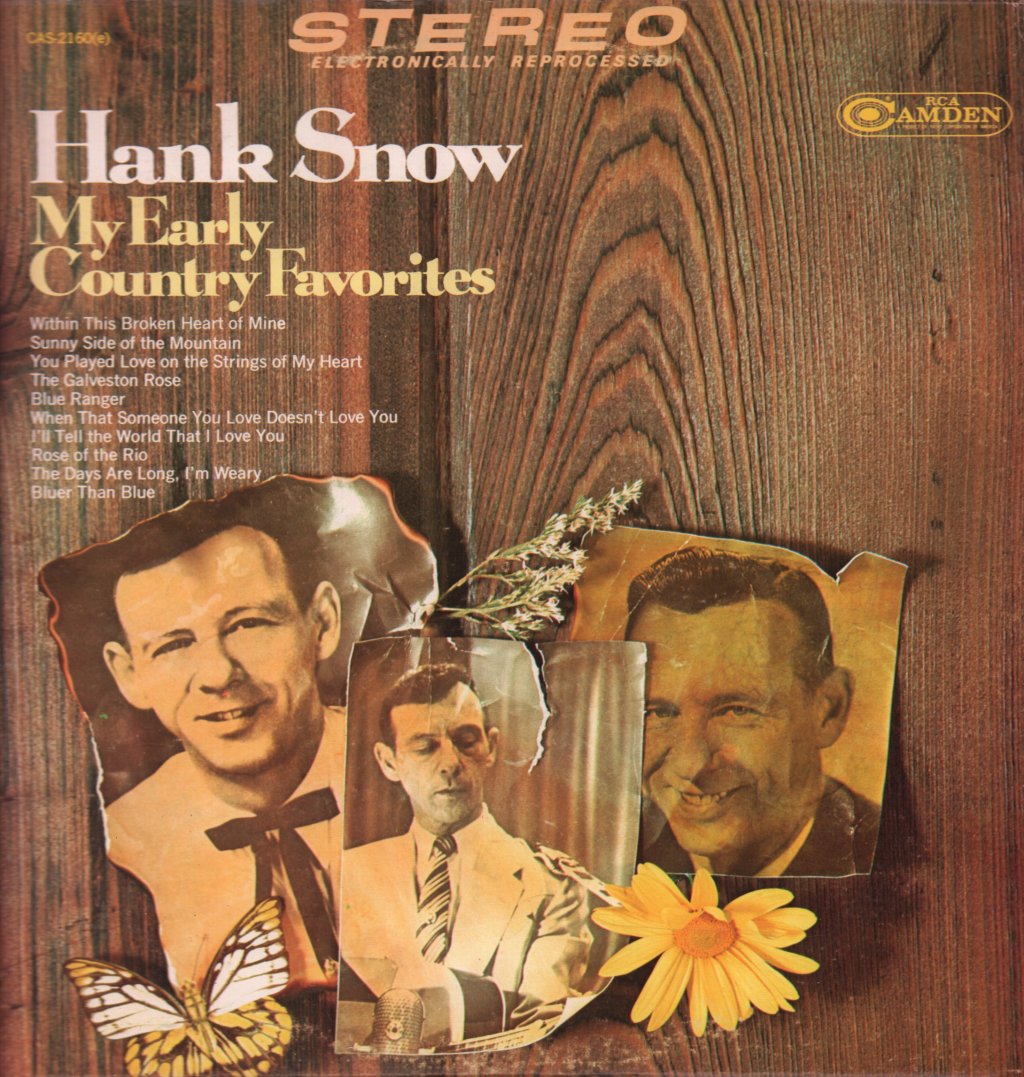 Hank Snow - My Early Country Favorites - Lp