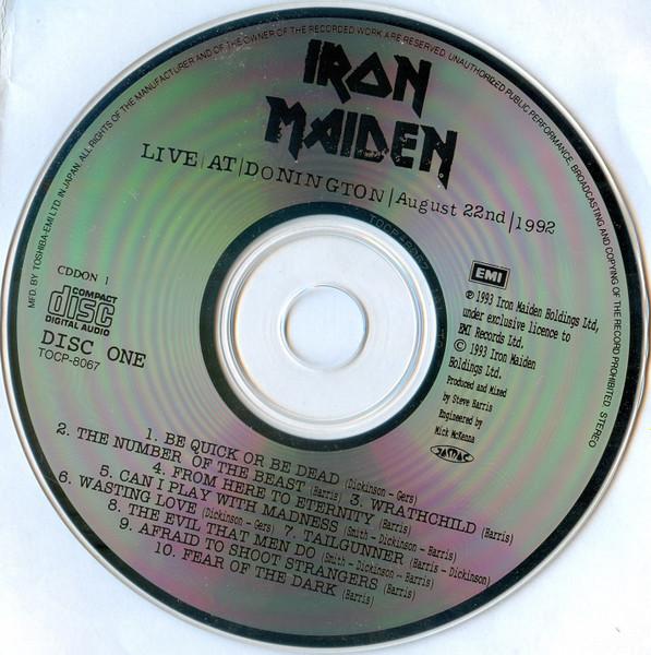 Iron Maiden - Live At Donington 1992 = モンスターズ・オブ・ロック 1992 - Double Cd