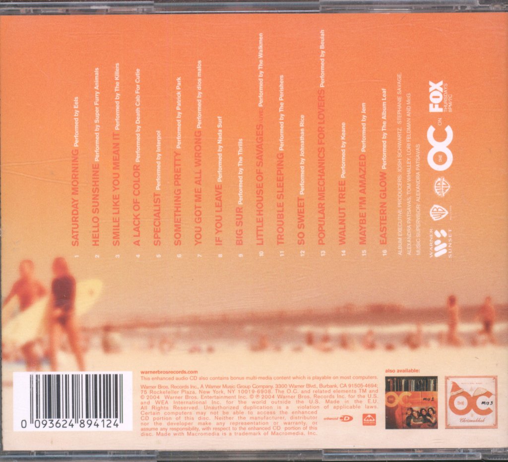 Various Artists - Music From The OC: Mix 2 - Cd