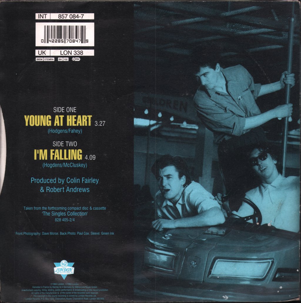 Bluebells - Young At Heart - 7 Inch