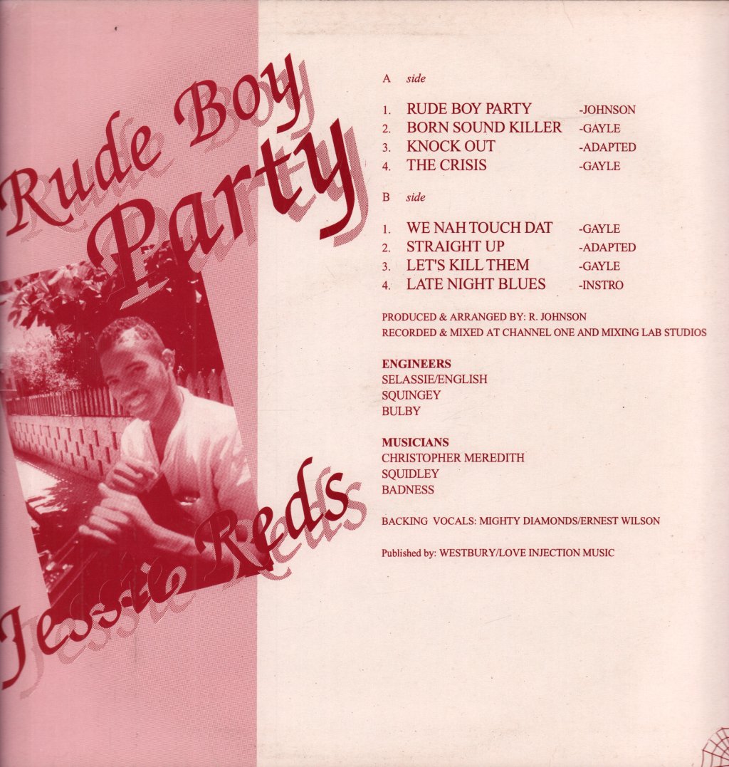 Jessie Reds - Rude Boy Party - Lp