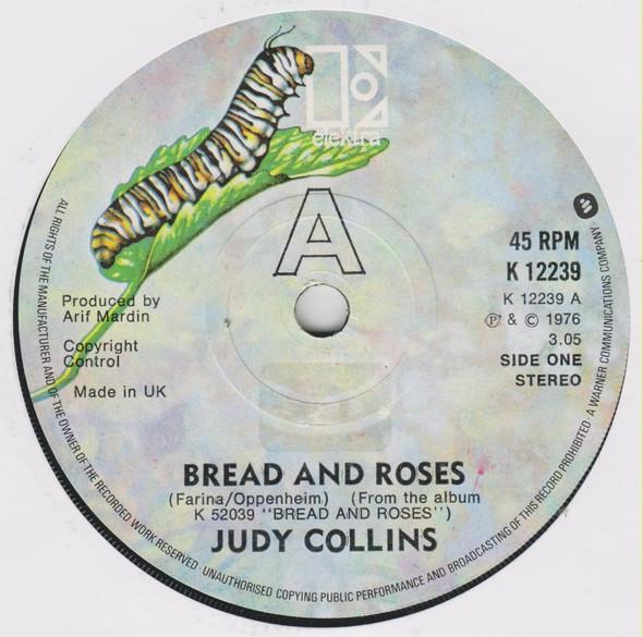 Judy Collins - Bread And Roses - 7 Inch