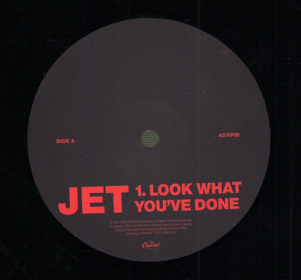 Jet (2000 Indie Group) - Look What You've Done - 12 Inch