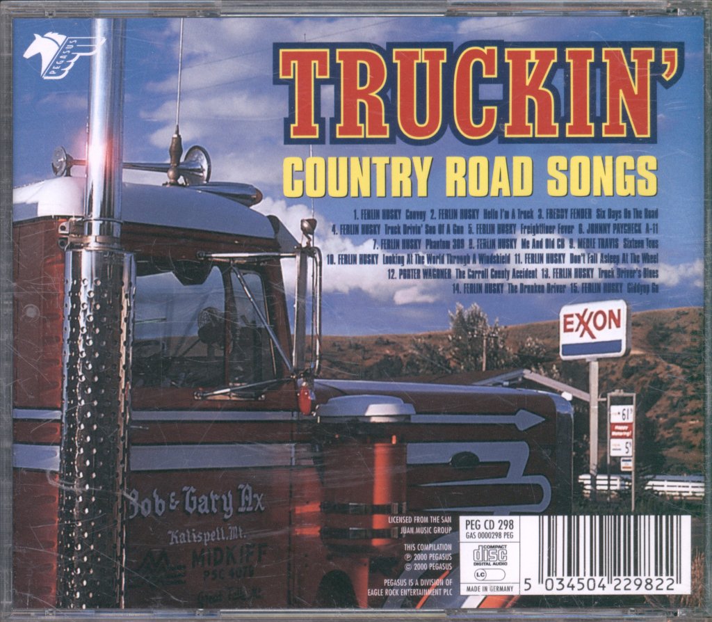 Various Artists - Truckin' - Country Road Songs - Cd