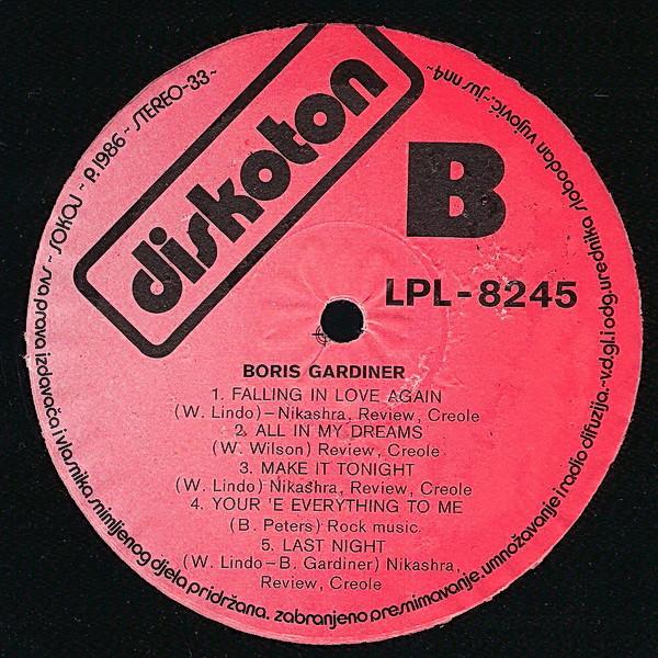 Boris Gardiner - Everything To Me - Lp