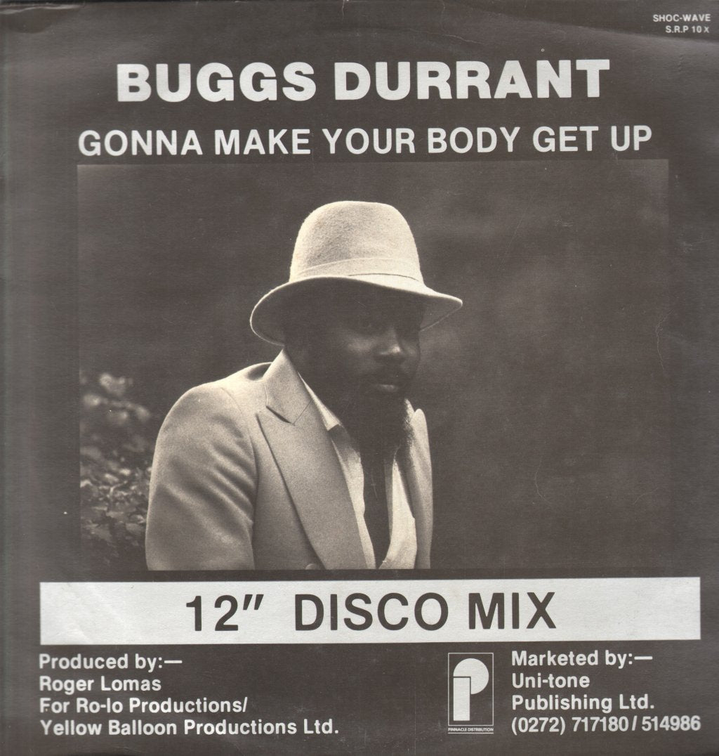 Buggs Durrant - Gonna Make Your Body Get Up - 12 Inch