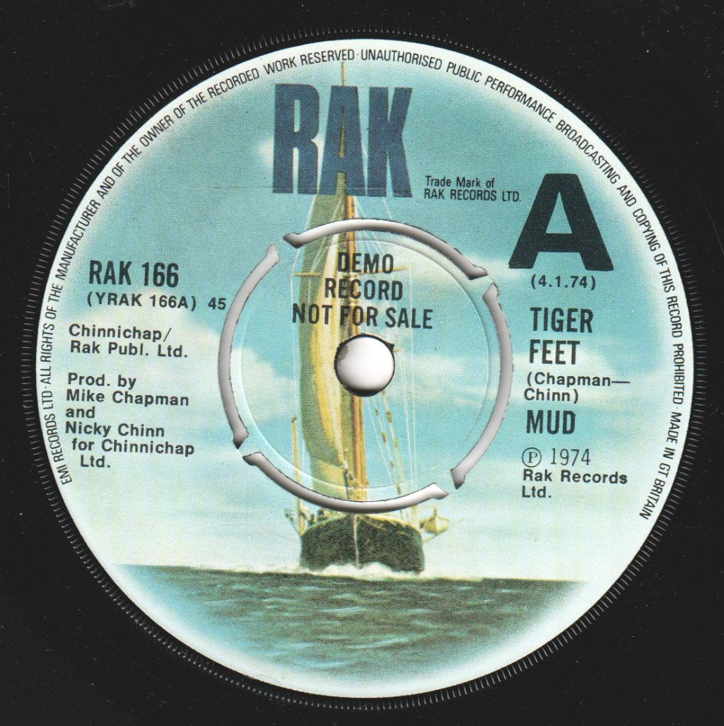 Mud - Tiger Feet - 7 Inch