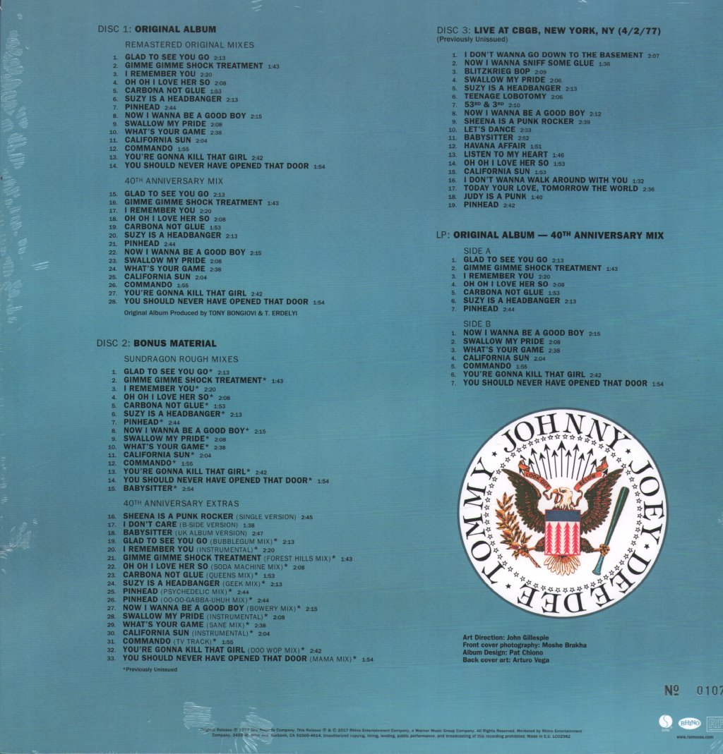 Ramones - Leave Home - Box Set
