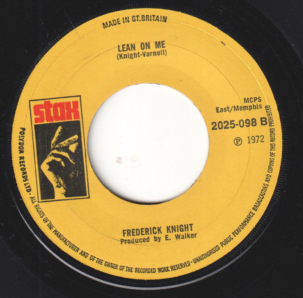 Frederick Knight - I've Been Lonely For So Long - 7 Inch
