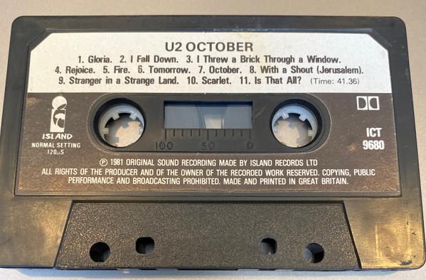 U2 - October - Cassette