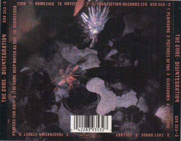 Cure - Disintegration - Cd