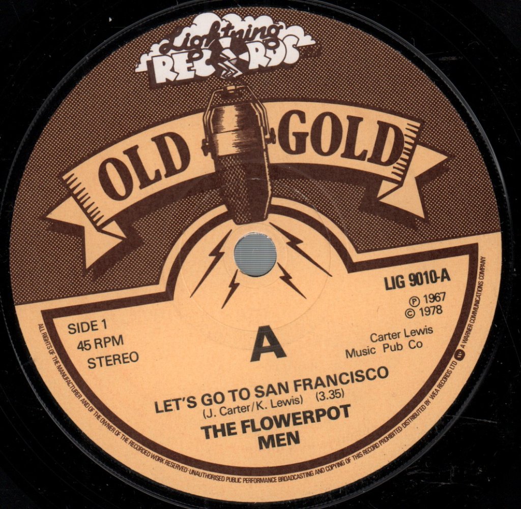 Flowerpot Men - Let's Go To San Francisco / Sweet Baby Jane - 7 Inch
