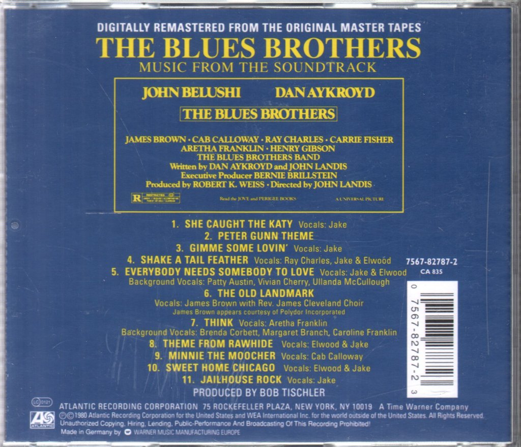 Blues Brothers - Music From The Soundtrack - Cd