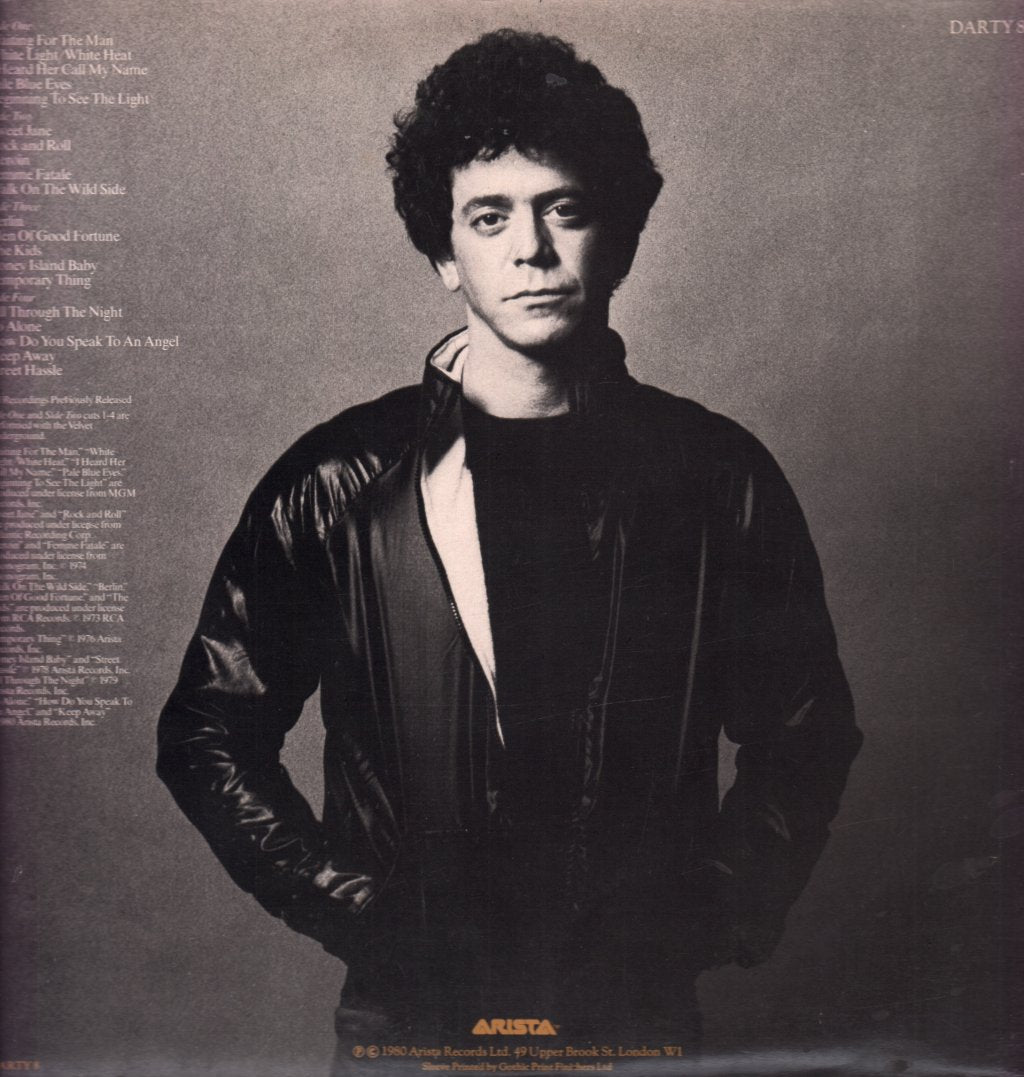 Lou Reed - Rock And Roll Diary 1967-1980 - Double Lp