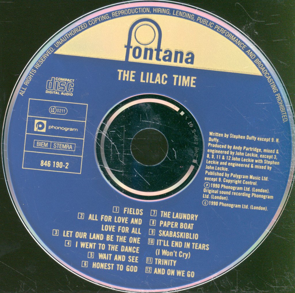 Lilac Time - & Love For All - Cd