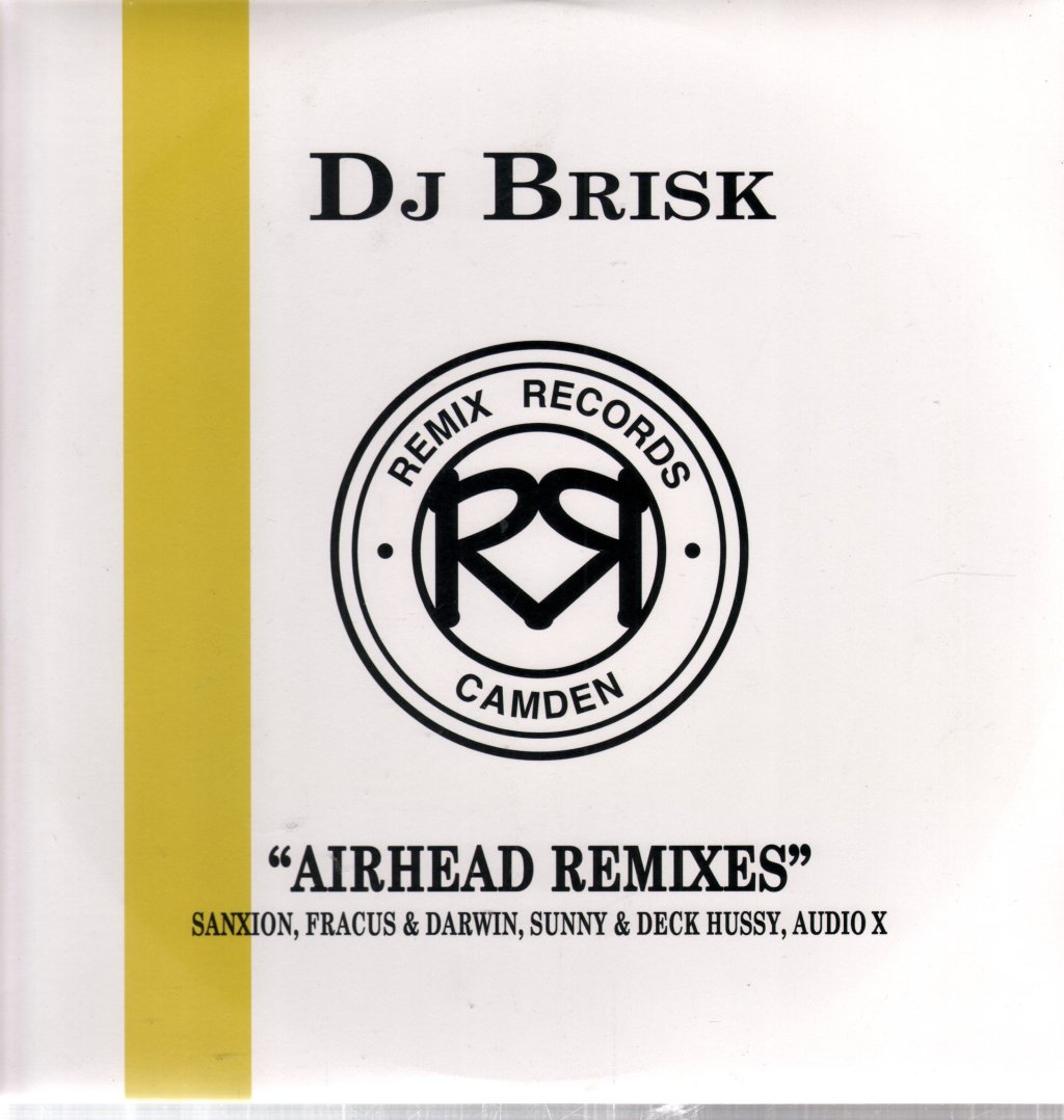 dj brisk - Airhead Remixes - 12 Inch