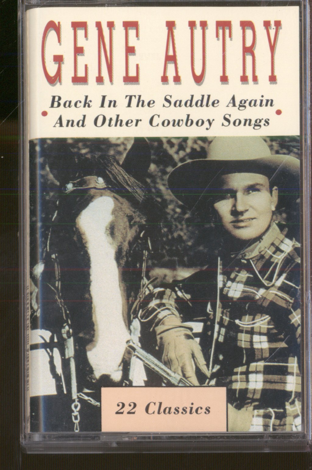 Gene Autry - Back In The Saddle Again And Other Cowboy Songs - Cassette