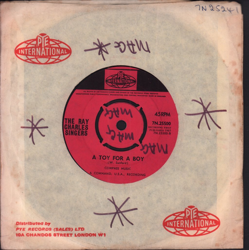Ray Charles Singers - This Is My Prayer - 7 Inch